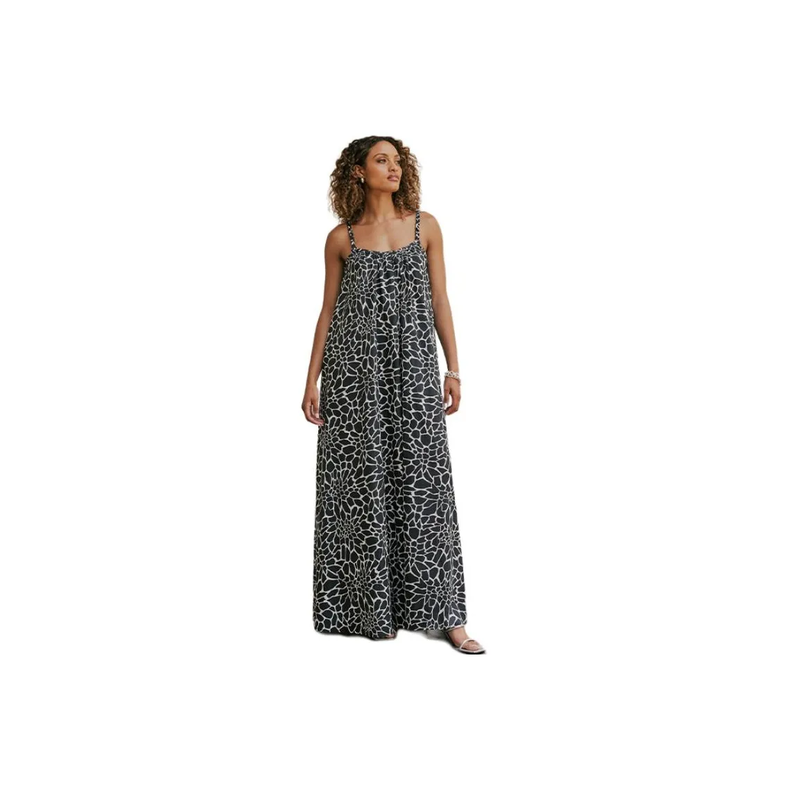 ELLIATTCOLLECTIVE Юбка-платье Женское Черное