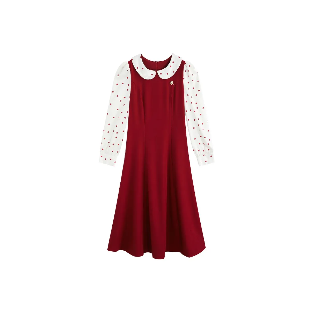 DGMZ Long-Sleeved Dresses Women's Red