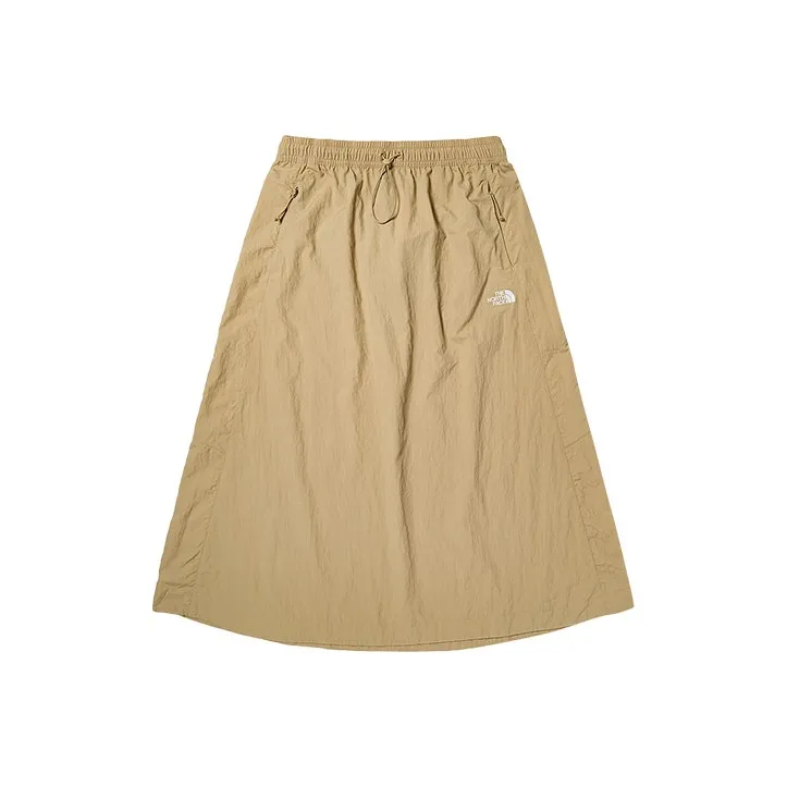 THE NORTH FACE Casual Long Skirt Women's Khaki