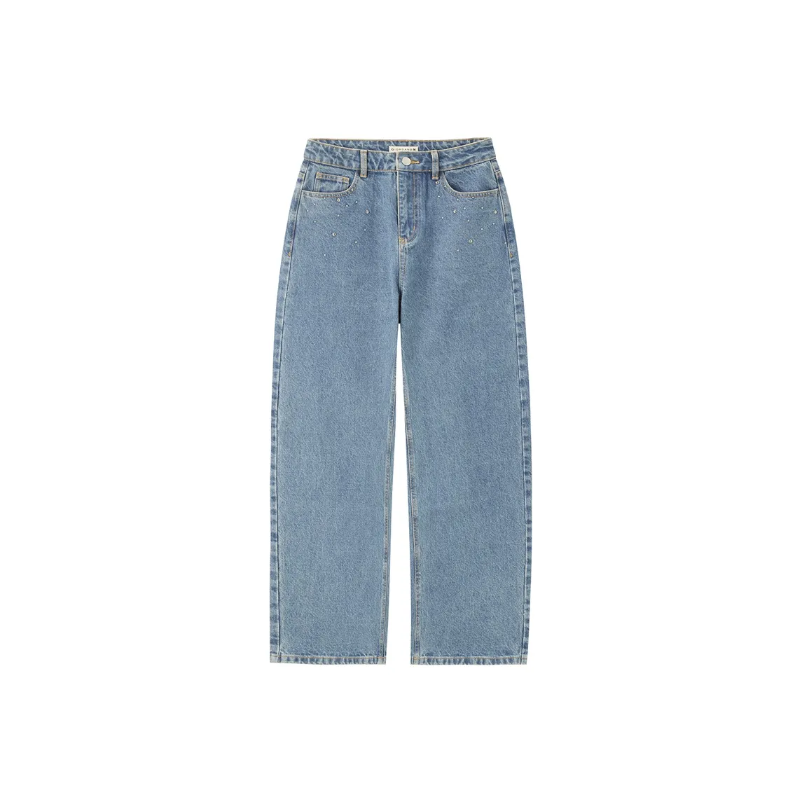 Giordano 61 Джинсовый светло-голубой Женские джинсы