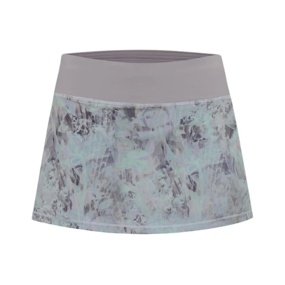 Lululemon Pace Rival Collection Luxtreme™ Casual Short Skirts Women's Multi Mixed Color/Fuzzy Gray