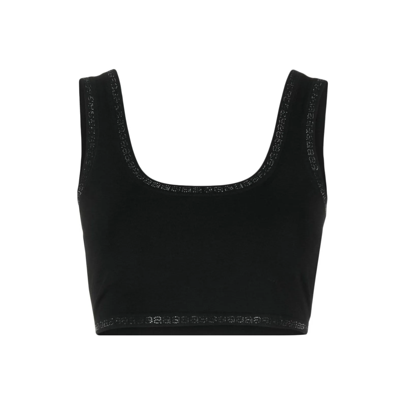 Alexander Wang Черные Женские Спортивные Майки Без Рукавов