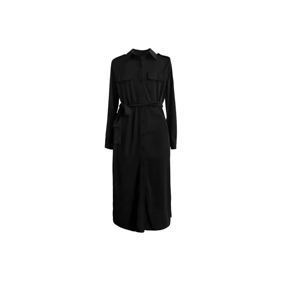 Wonderful Jiang Lai Long-Sleeved Dresses Women's Black