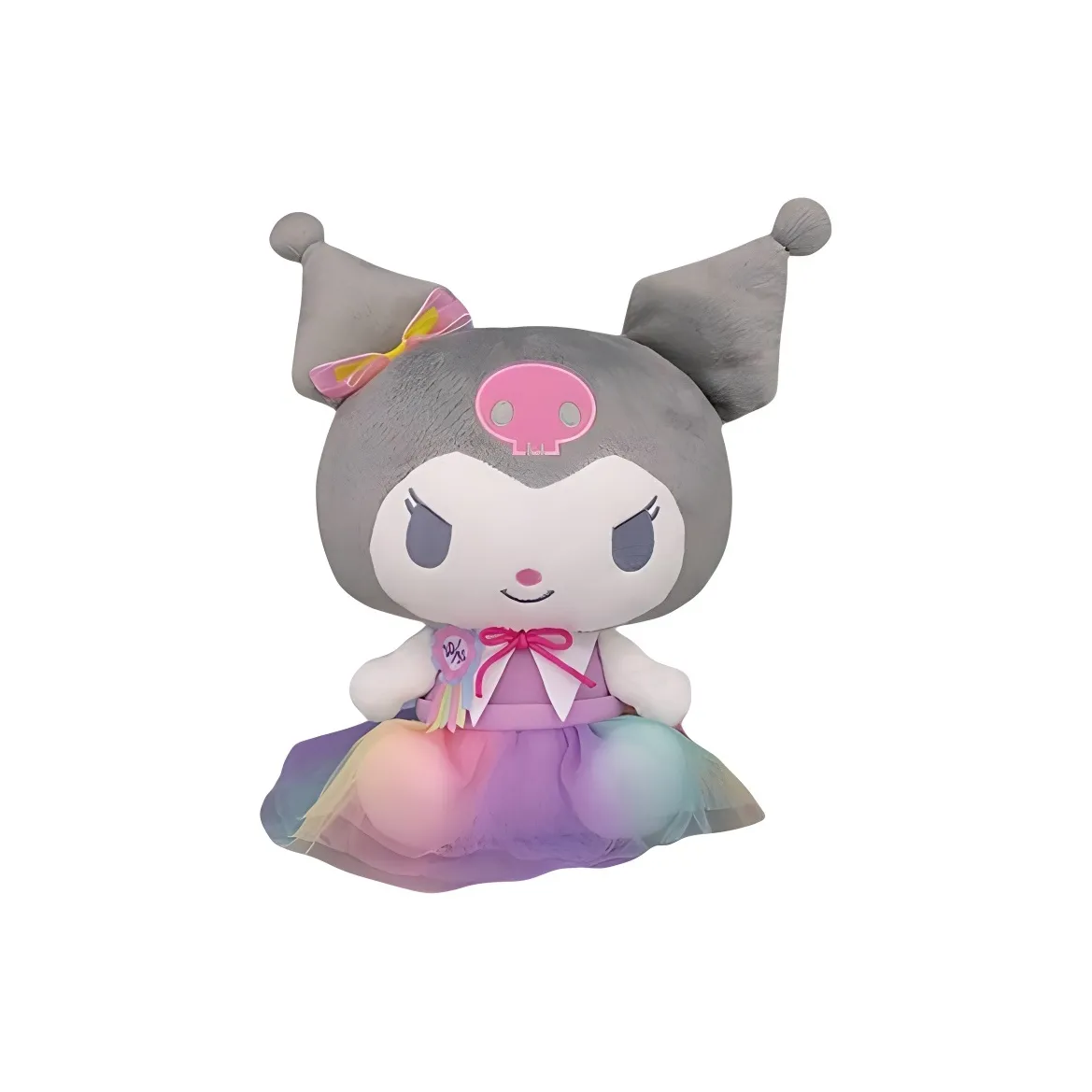 FURYU x Sanrio Cute Birthday Outfit, Kuromi Dolls Plush Doll 30cm Height