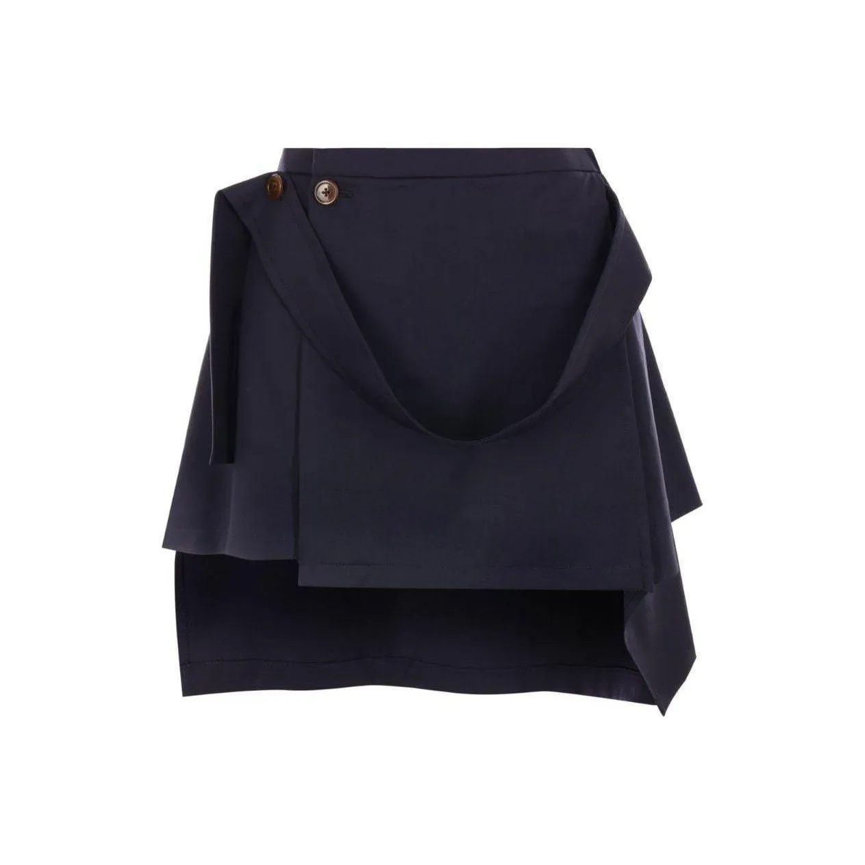 Vivienne Westwood Meghan Asymmetric Virgin Wool Skirt