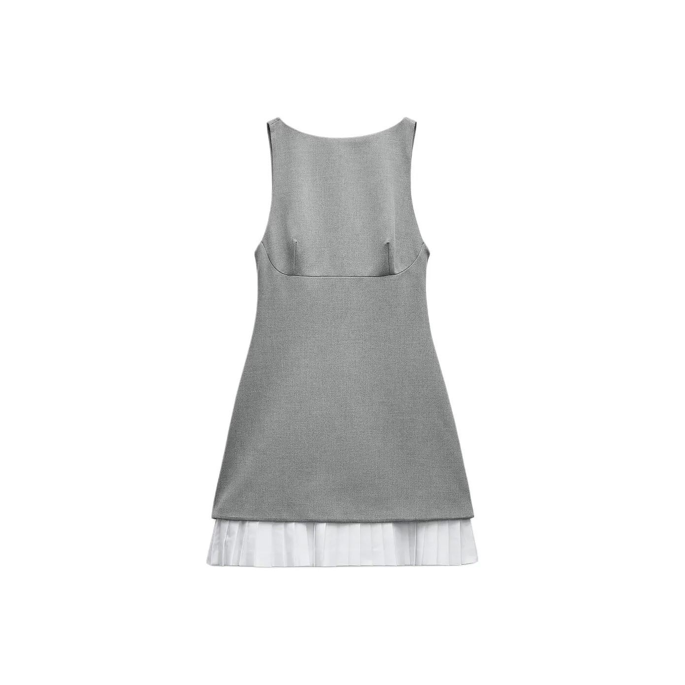 ZARA Trf Без рукавов Платье Женское Серое