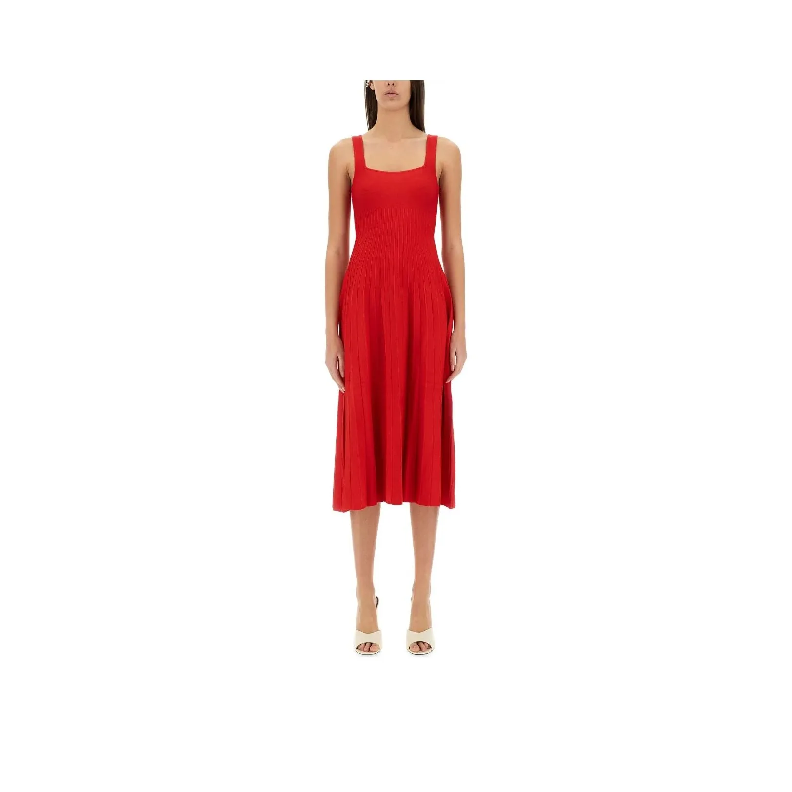 Staud Slip Dresses Women's Red