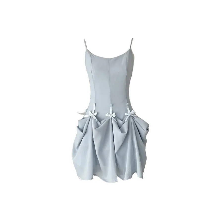 SUNSUNTOWN Slip Платье Женское Детское Синее