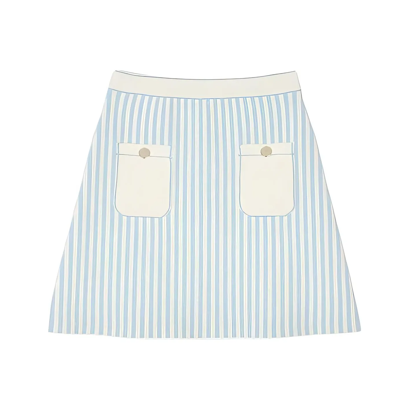 Sandro Повседневные короткие юбки Женские Синие
