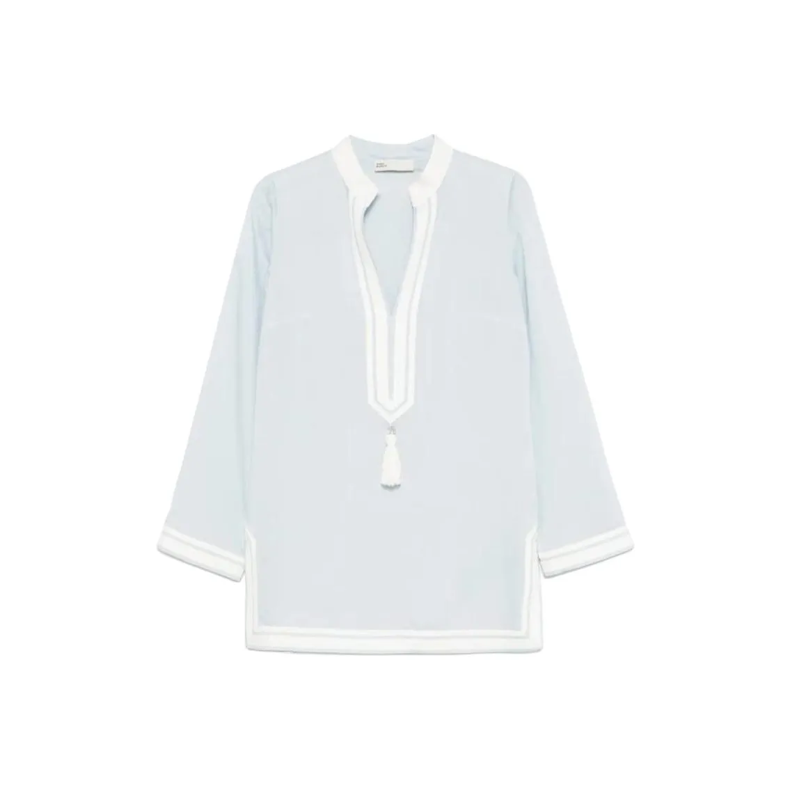 TORY BURCH V Neck Tassel Tunic