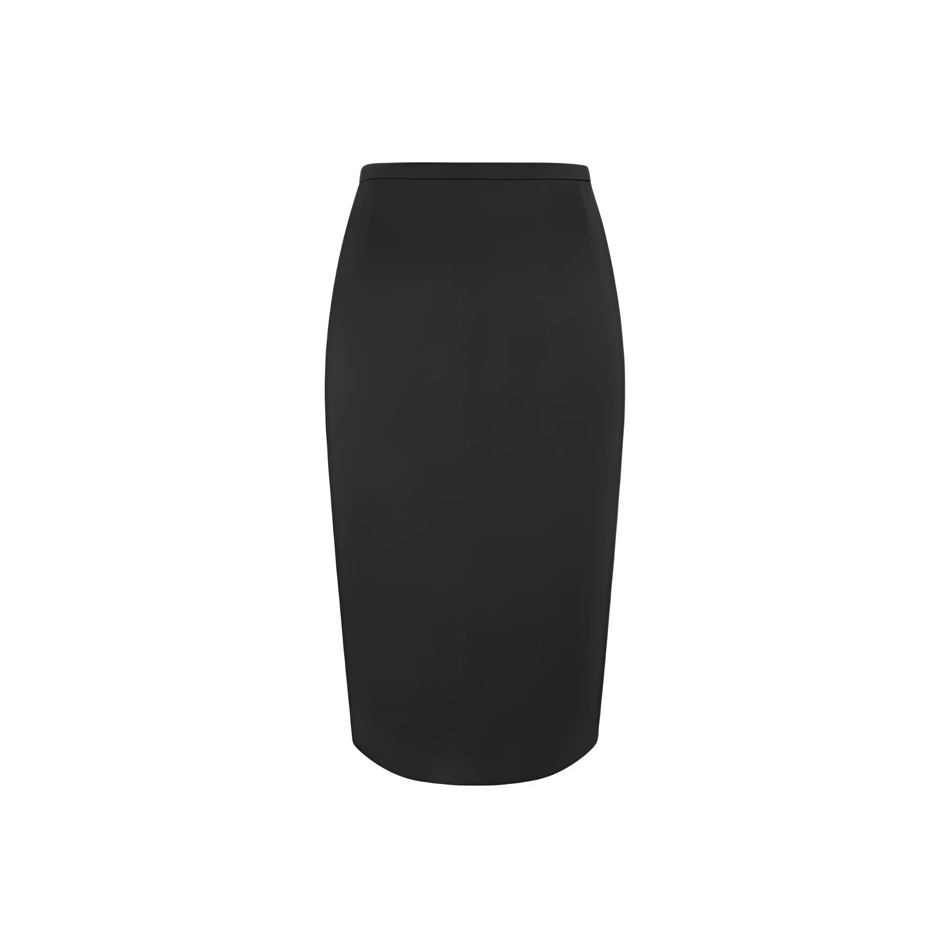 SAINT LAURENT Mid Rise Pencil Skirt