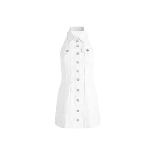ALICE+OLIVIA Белое Женское Платье без Рукавов