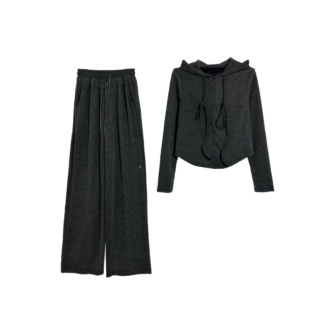 Icicofficial Повседневный костюм женский серый