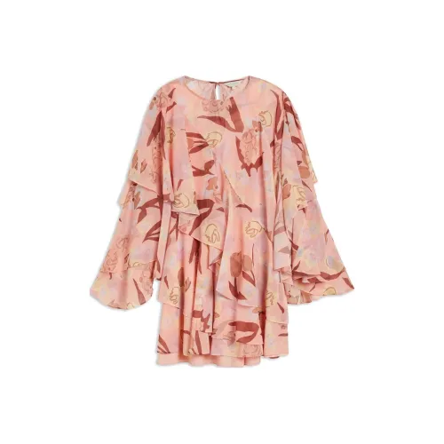 Ted Baker Коралловый Женские Длинные Платья с Рукавами