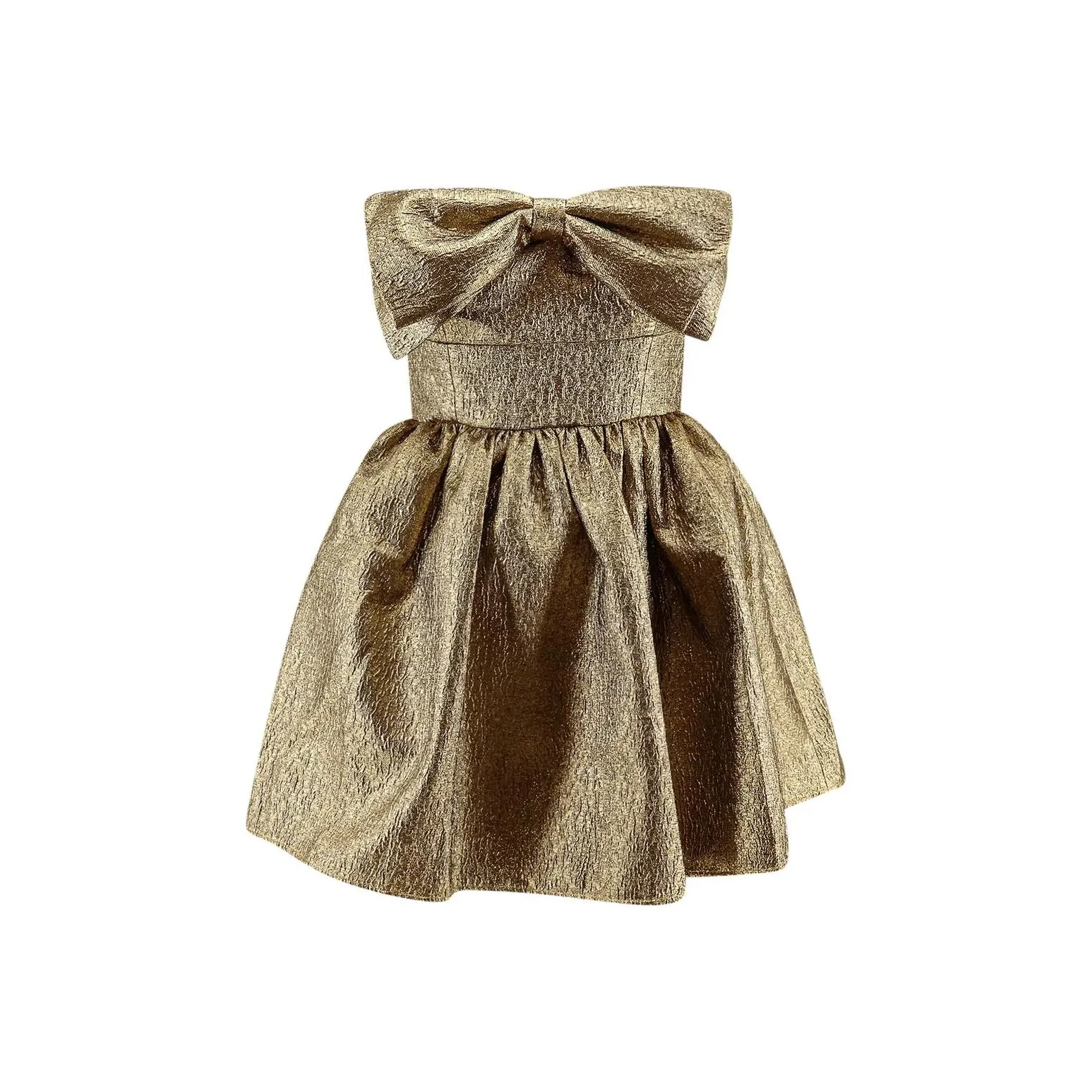 Self portrait Metallic Mini Dress
