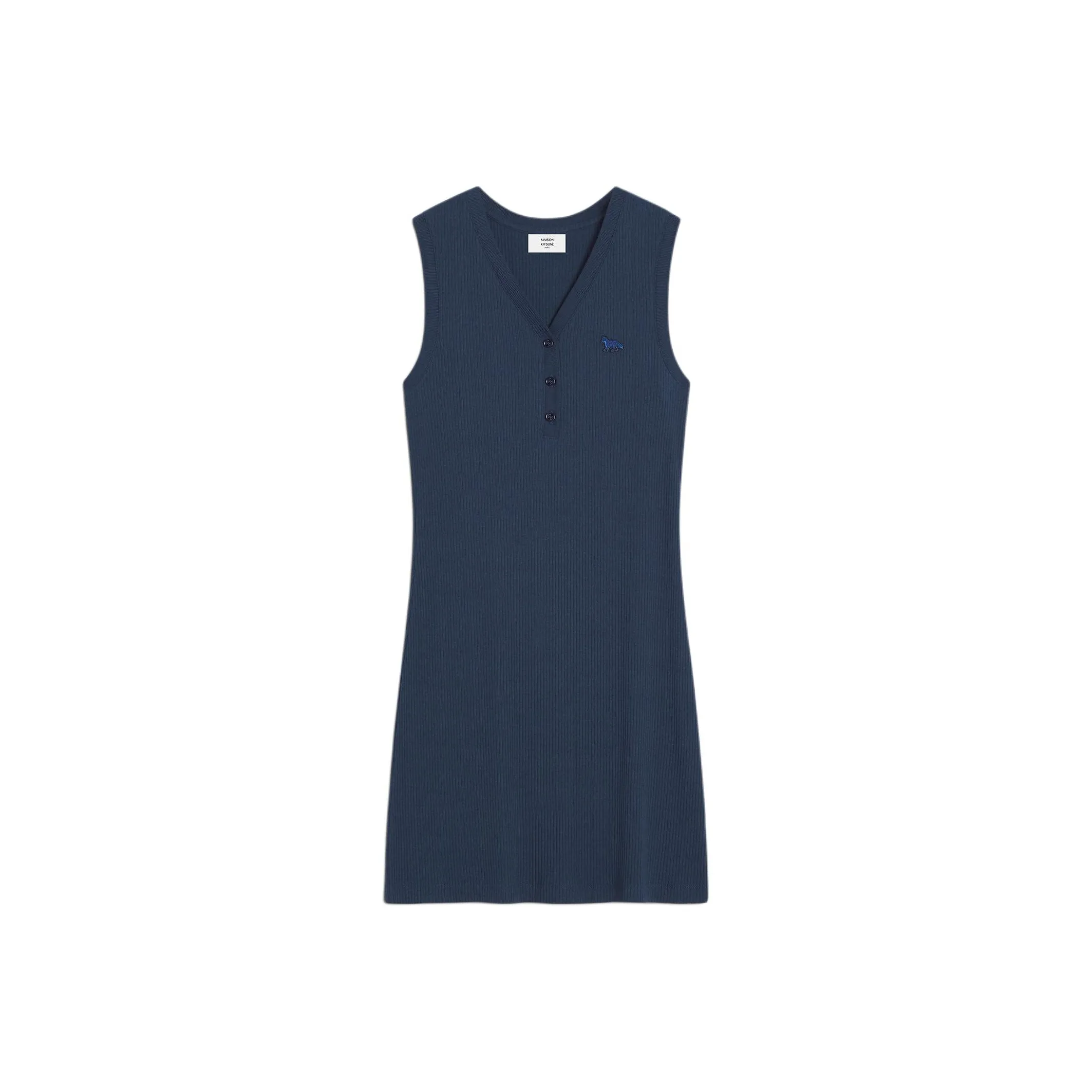 Maison Kitsuné Baby Fox patch Mini Dress