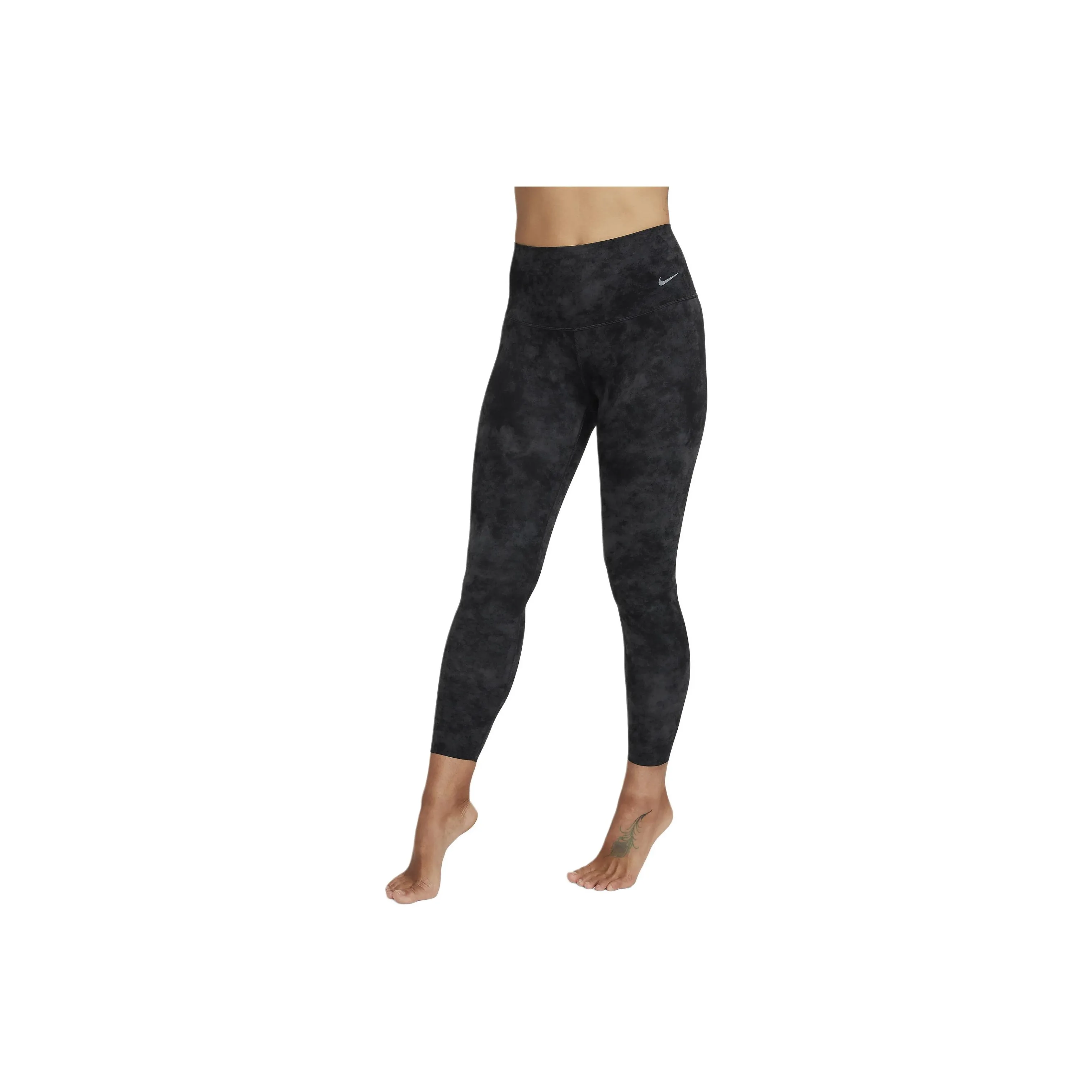 Nike Zenvy Tie Dye Women's Gentle Support High Waisted 7/8 Leggings