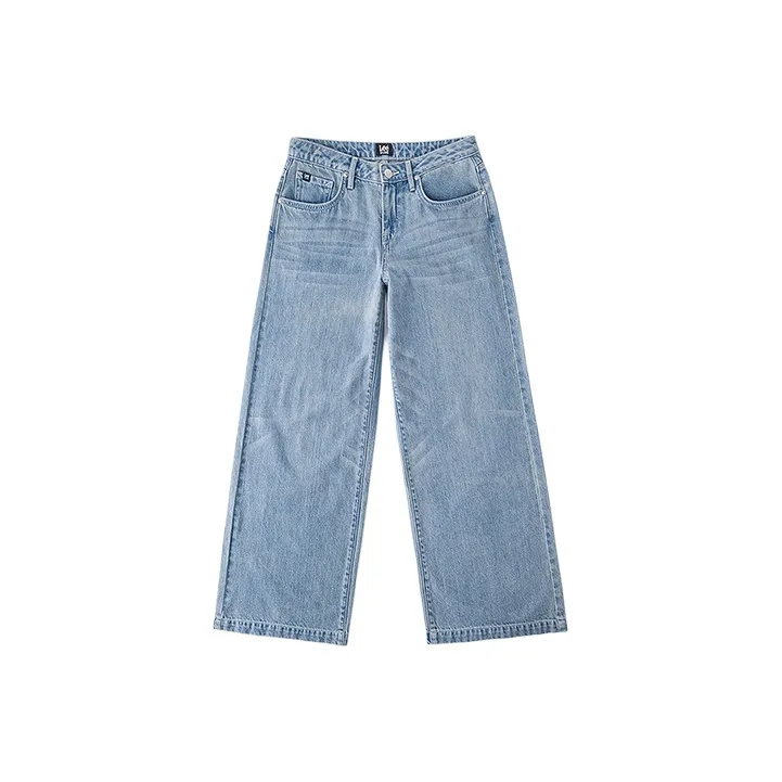 Lee Светло-синие Женские Джинсы