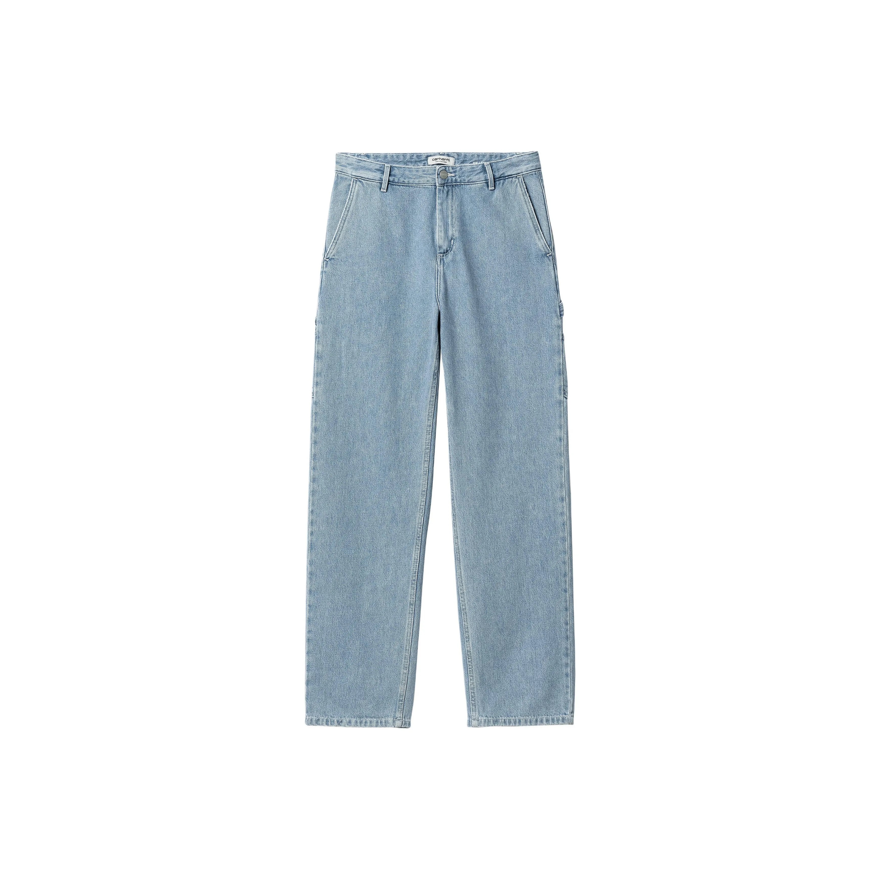Carhartt WIP W' Pierce Брюки Straight Джинсы Женские Светло-Синий