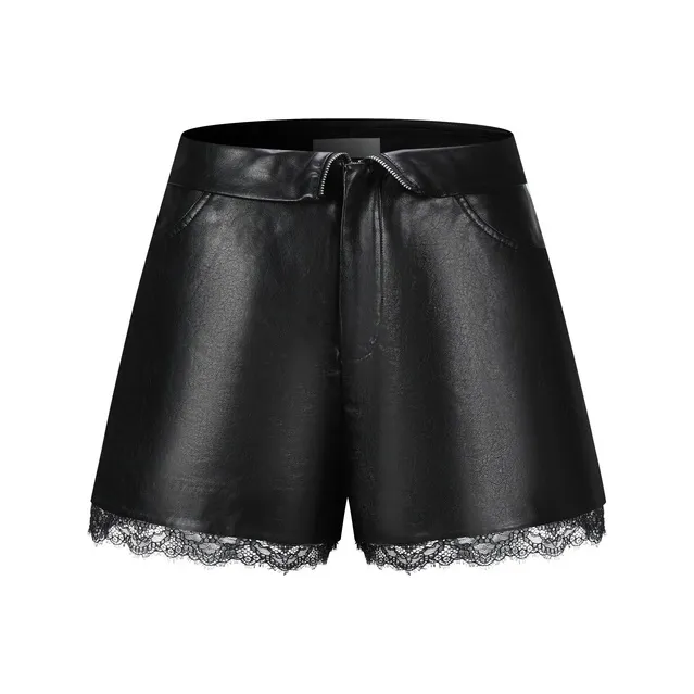 Three Quarters Повседневные шорты Женские Черные