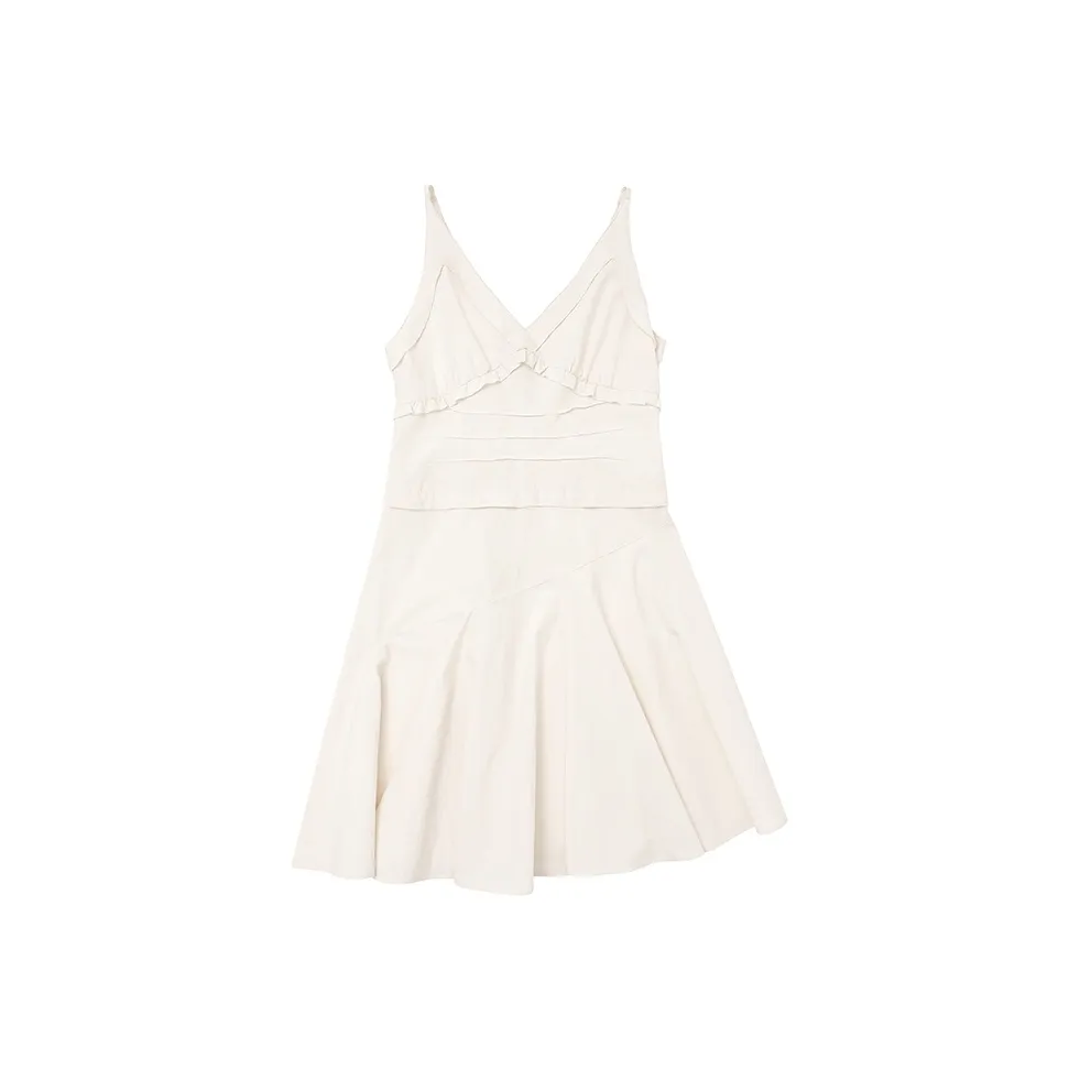 SINBOS Slip Платье Женское Жемчужно-Белый