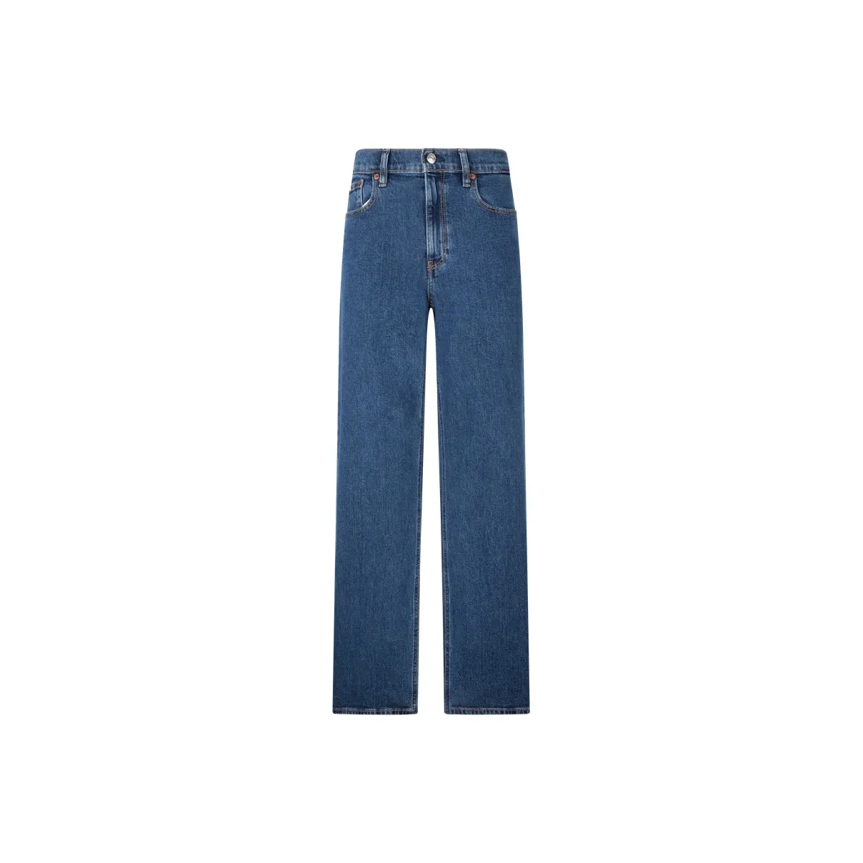 Calvin Klein Джинсы Женские Джинсовый Синий