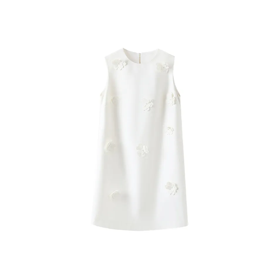 PAZZO Sleeveless Dress Women's Beige Apricot