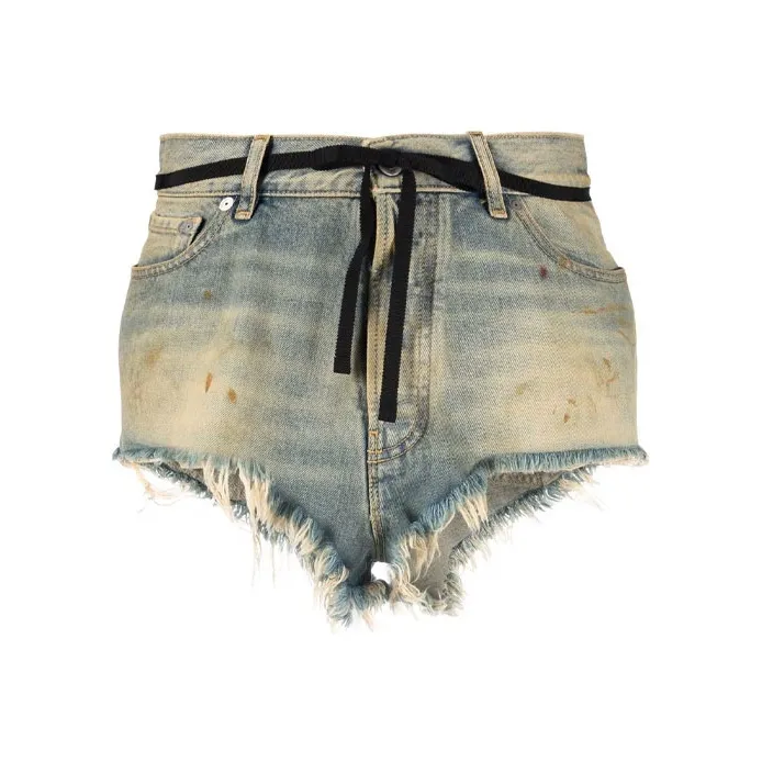 Maison Margiela Denim shorts Jungle Women's Dirty Blue