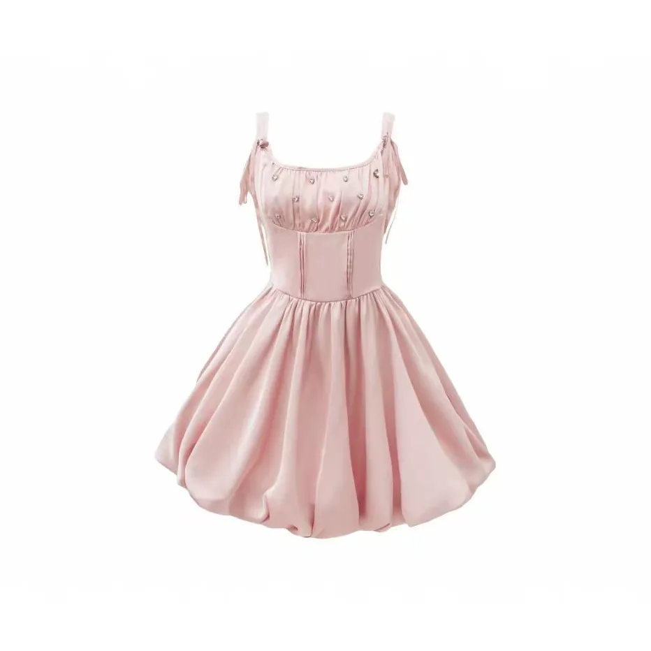 Lookinto Slip Платье Женское Розовое