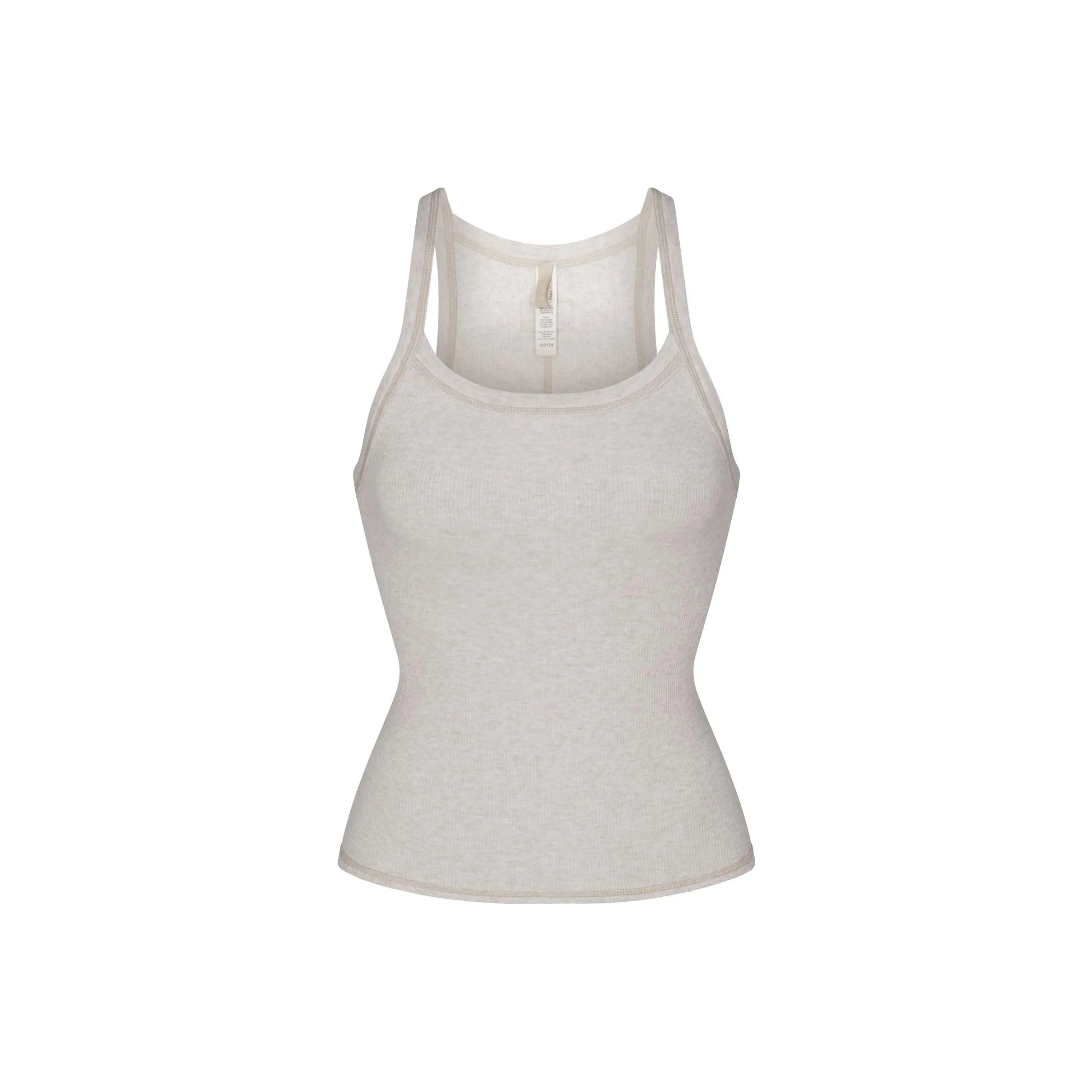 Skims Sleeveless Sports Shirts Women's Oat/HEATHER OATMEAL MULTI