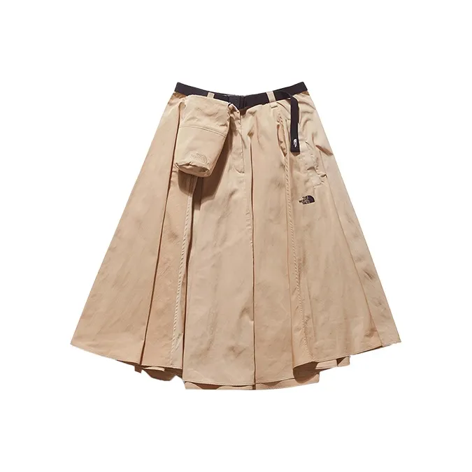THE NORTH FACE Urban Exploration Casual Long Skirts Women's Khaki