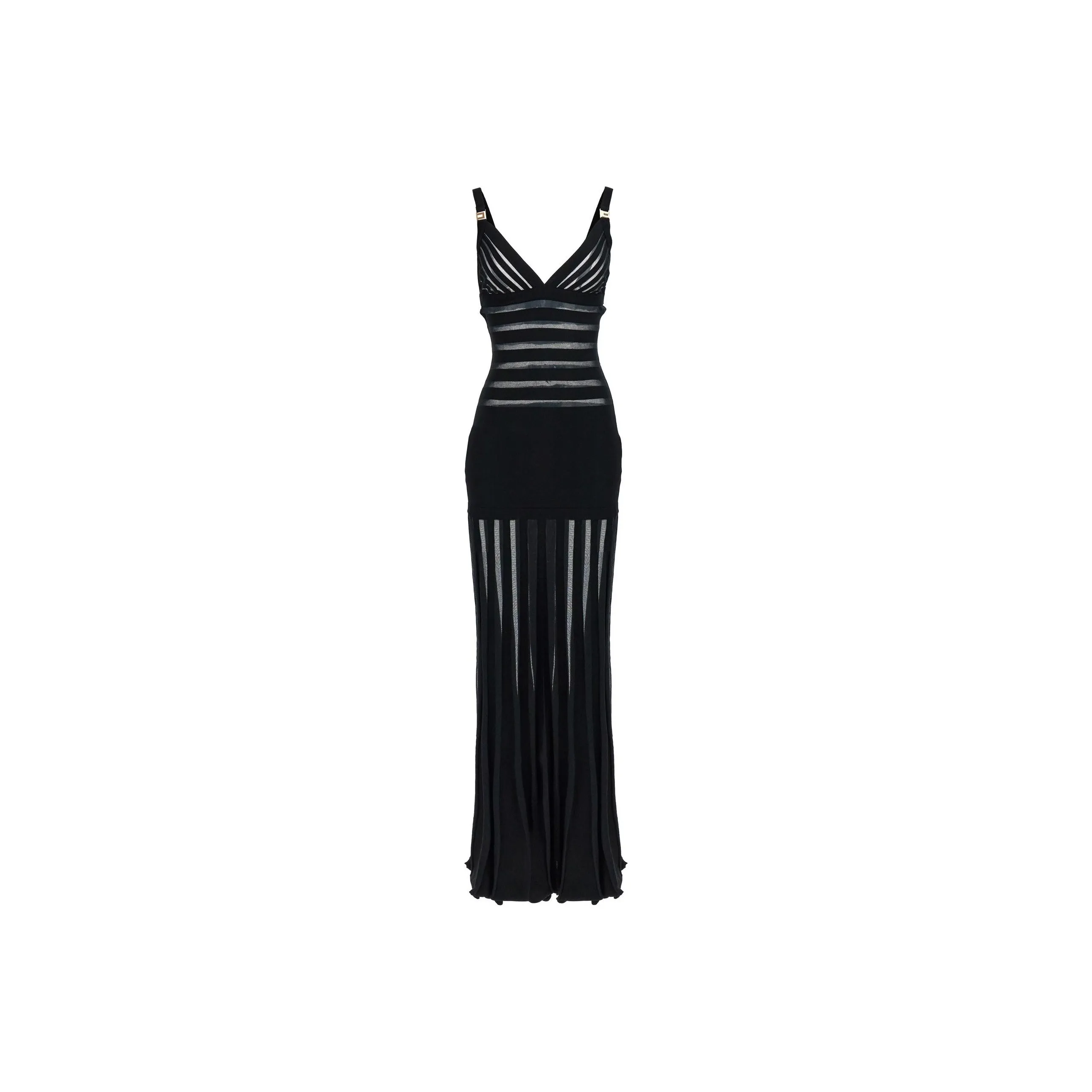 Elisabetta Franchi Red Carpet Knitted Dress