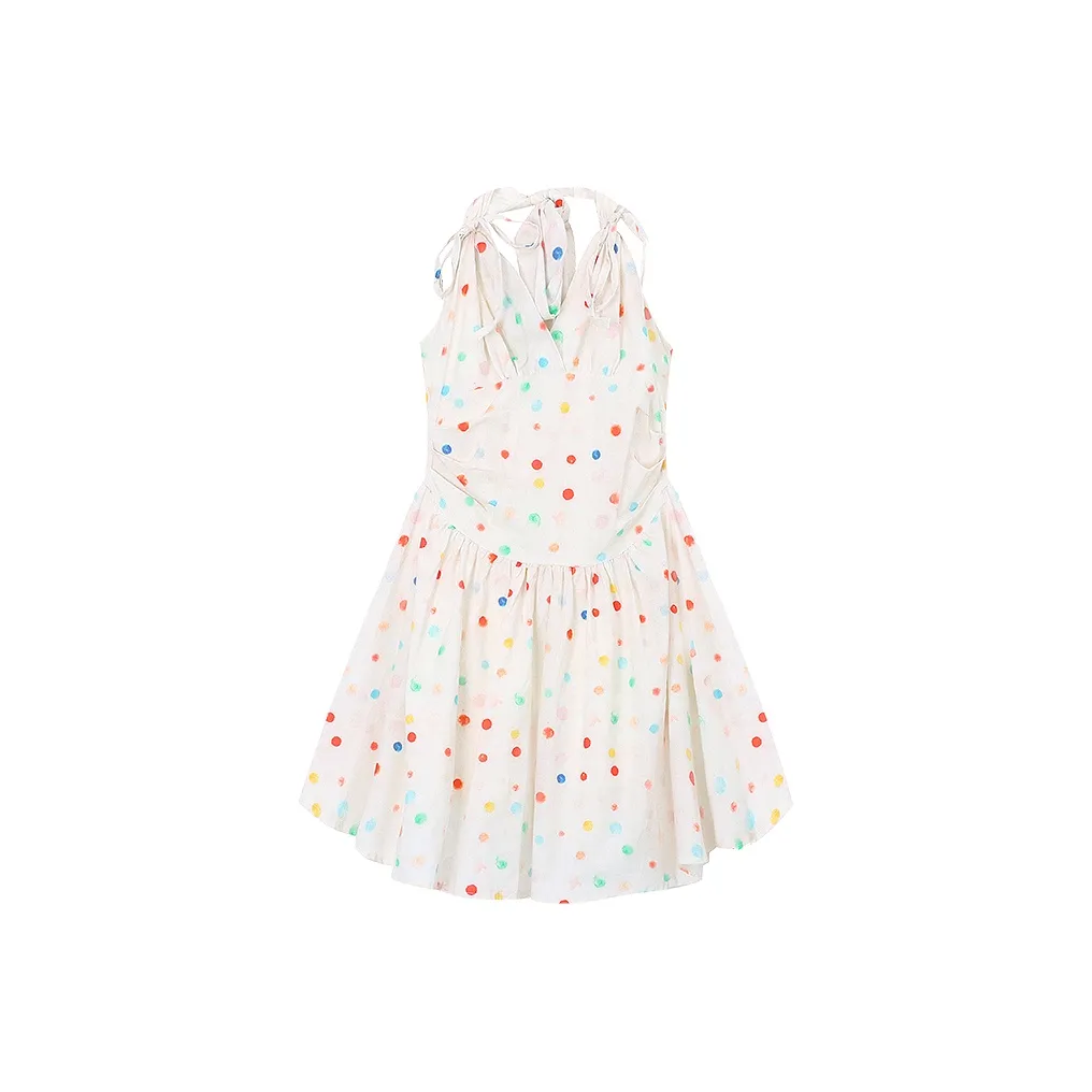 PAIN OR PLEASURE Slip Dress Women's Apricot
