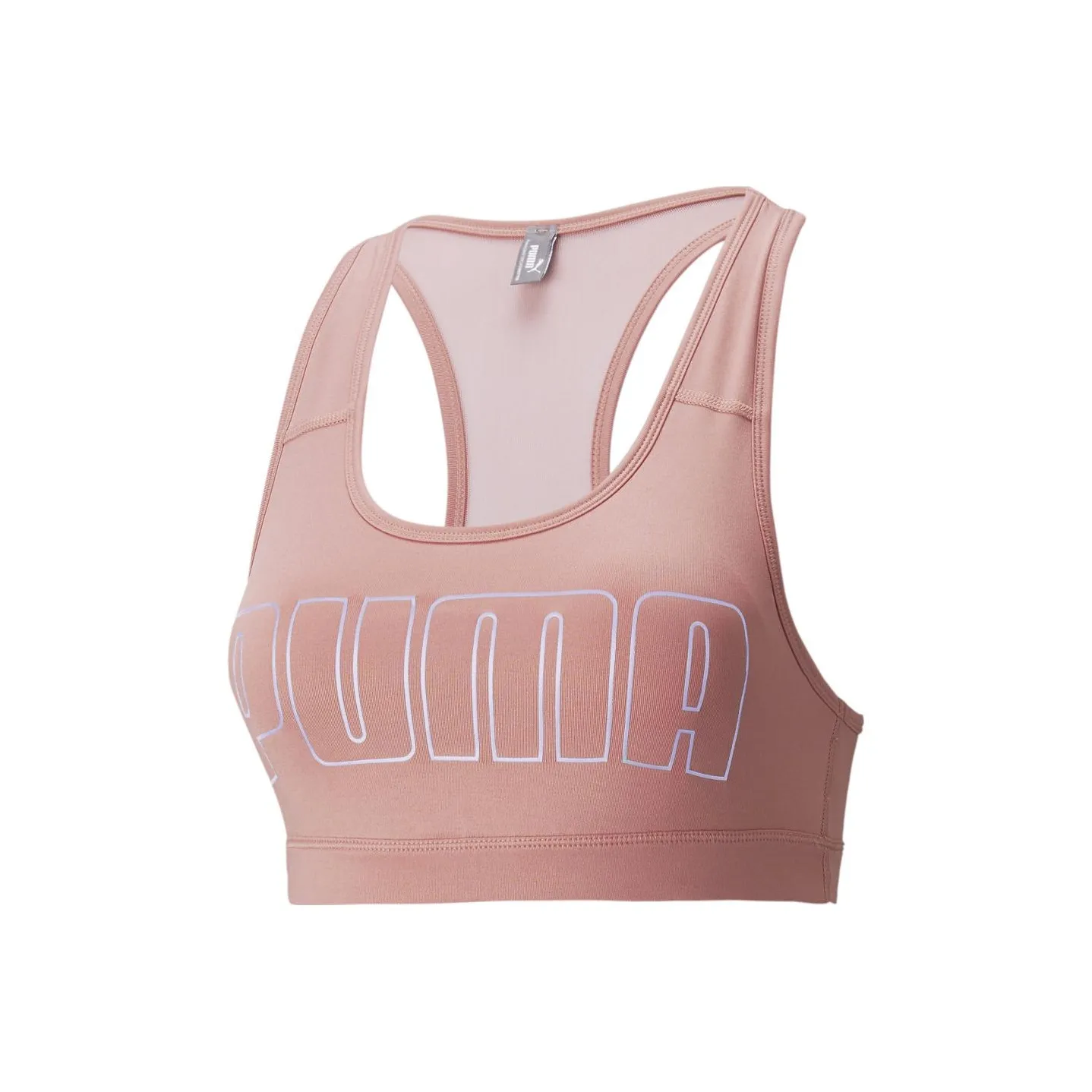 PUMA GRAPHICS Mid Impact 4Keeps Graphic Sport Bra Sports Underwear Women's Pink