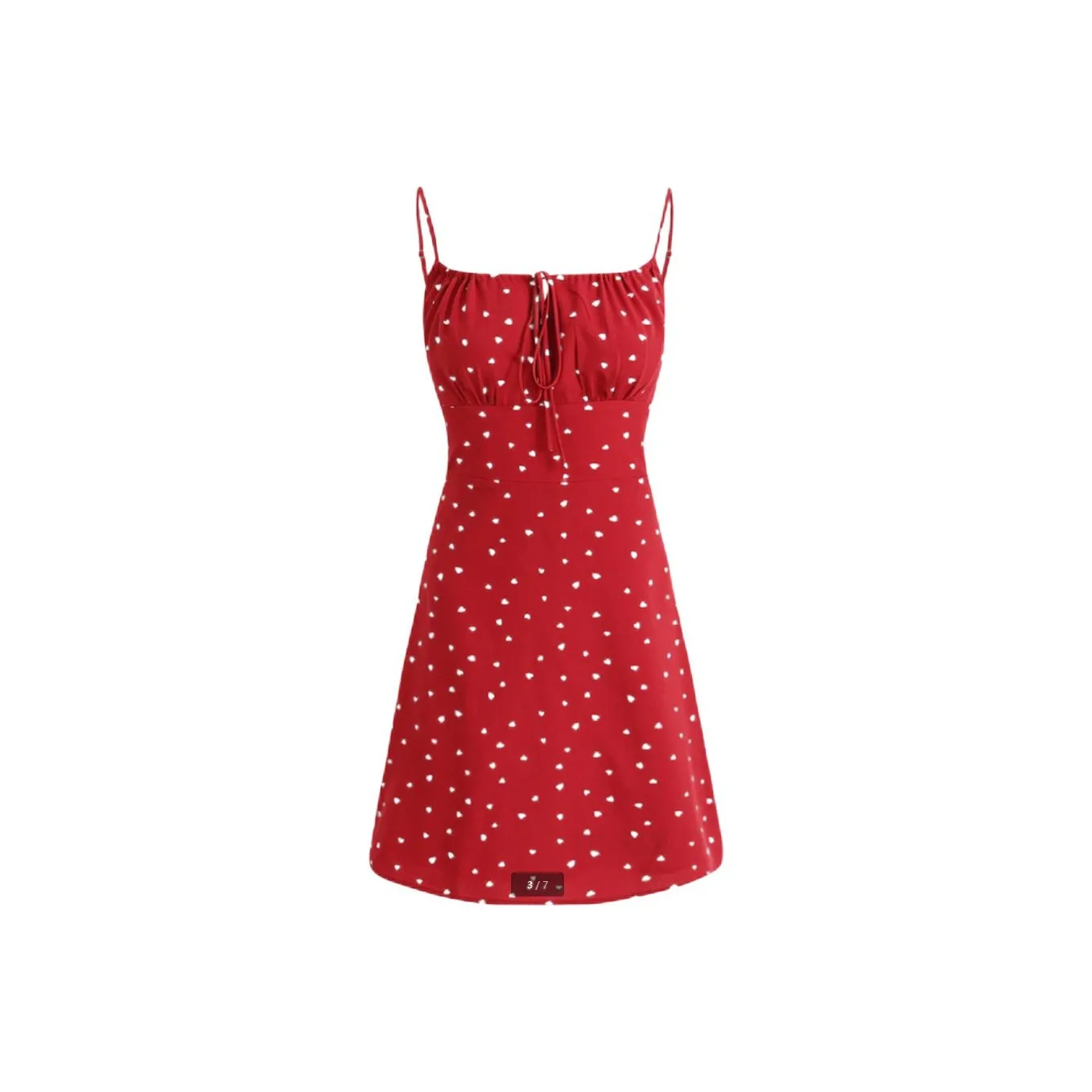 ABBY GODDESS Slip Платье Женское Красное