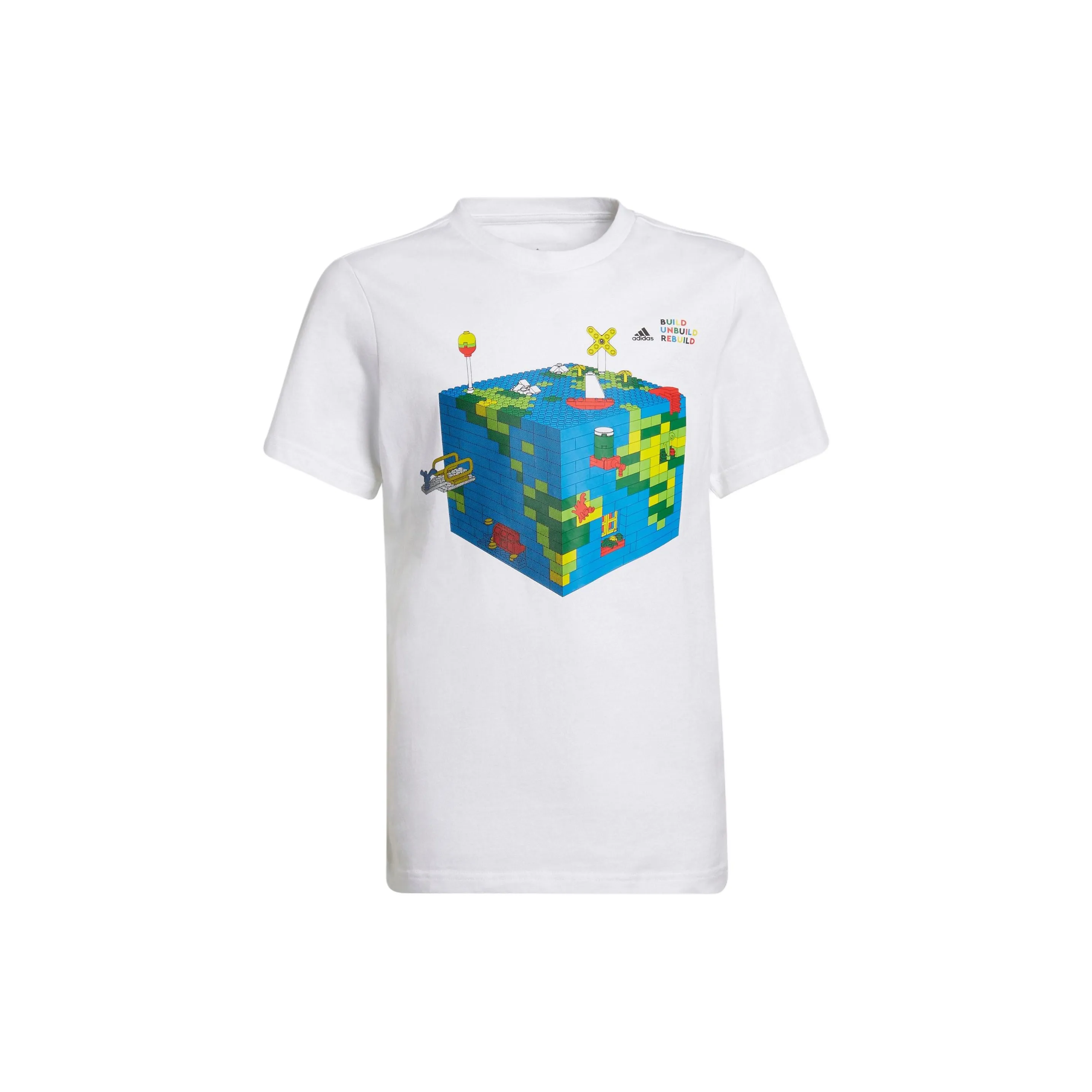 Adidas LEGO T-Shirt Белый Подростки