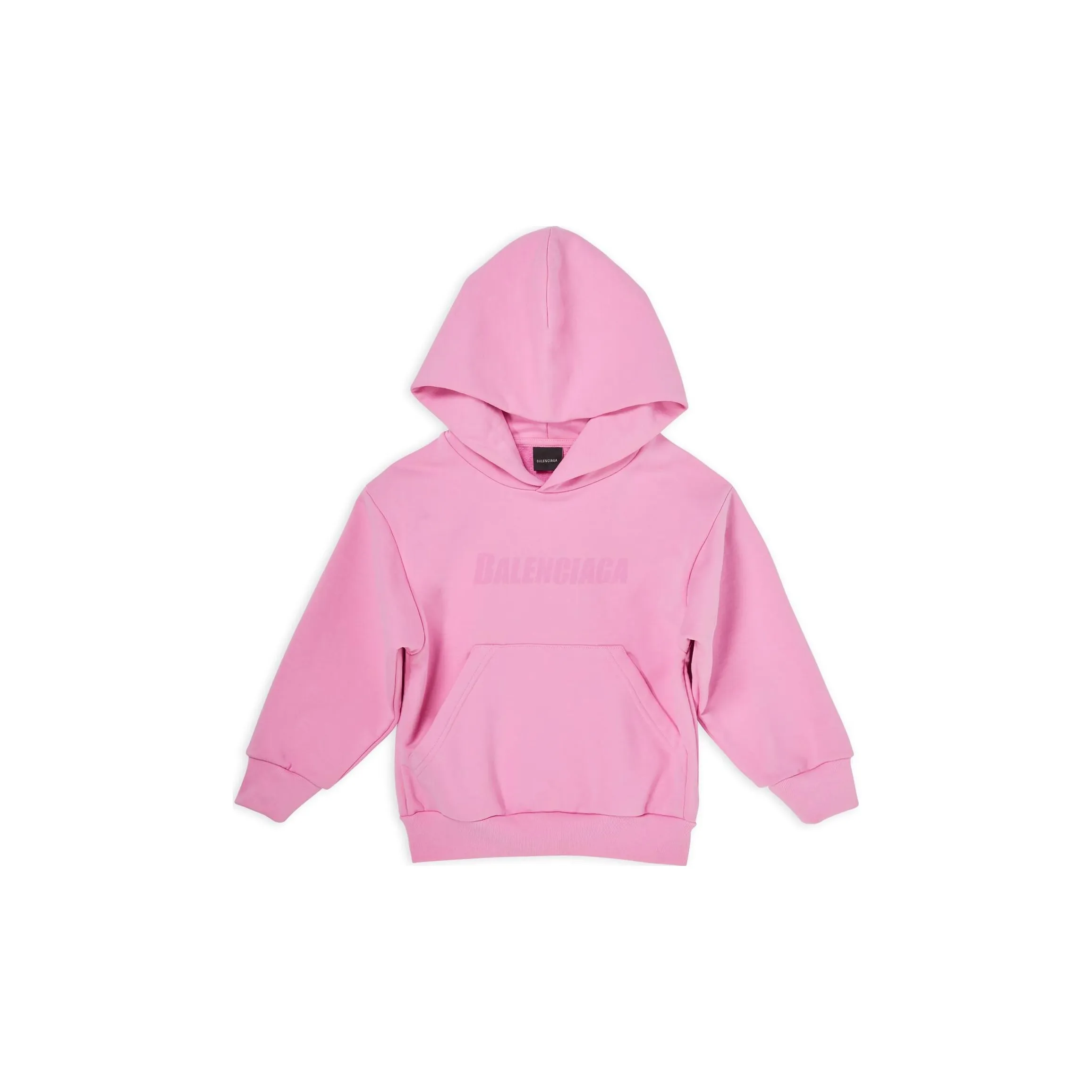 Balenciaga FW22 Свитшот Стандартный крой Розовый Детский