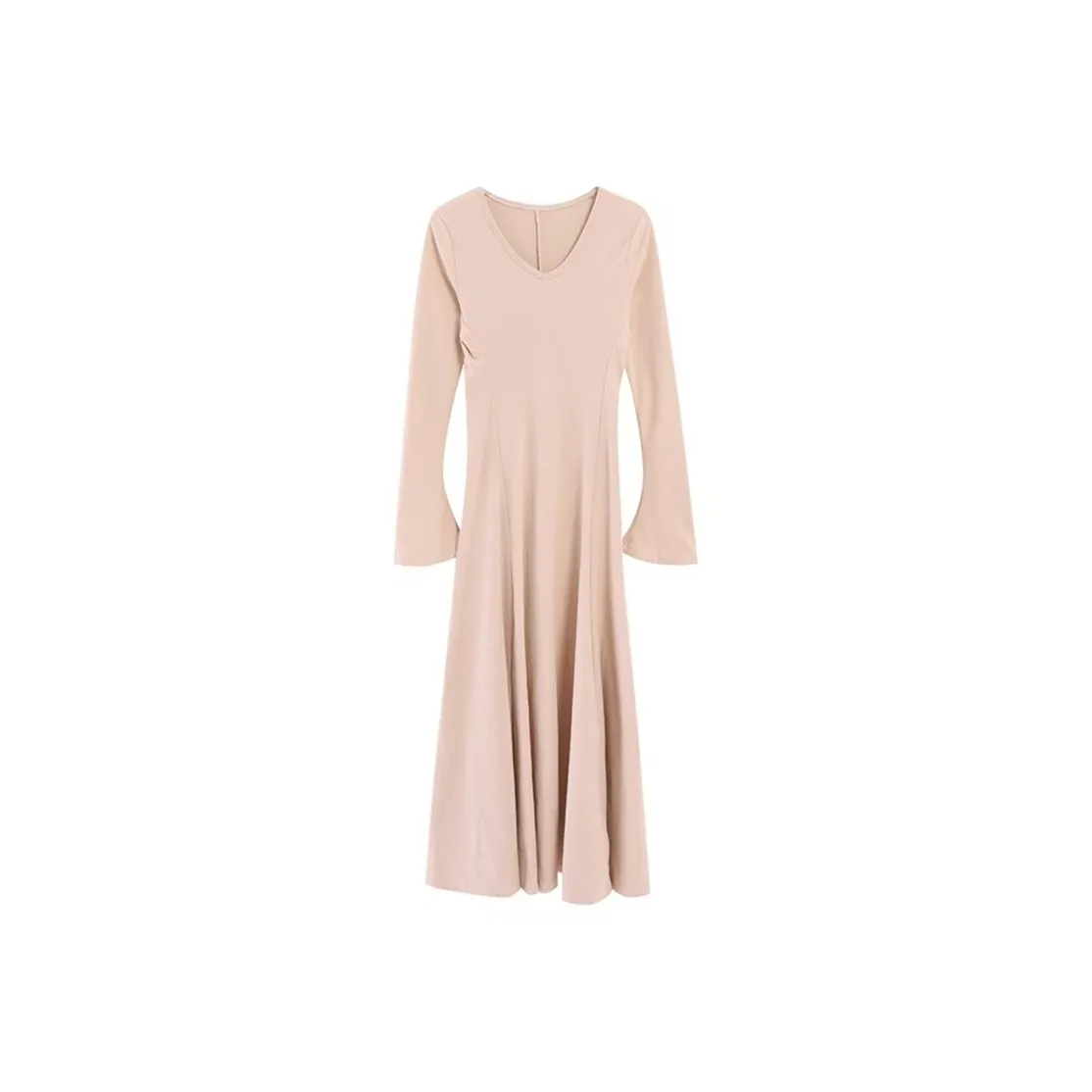 Incolore Длинное платье с длинными рукавами женское