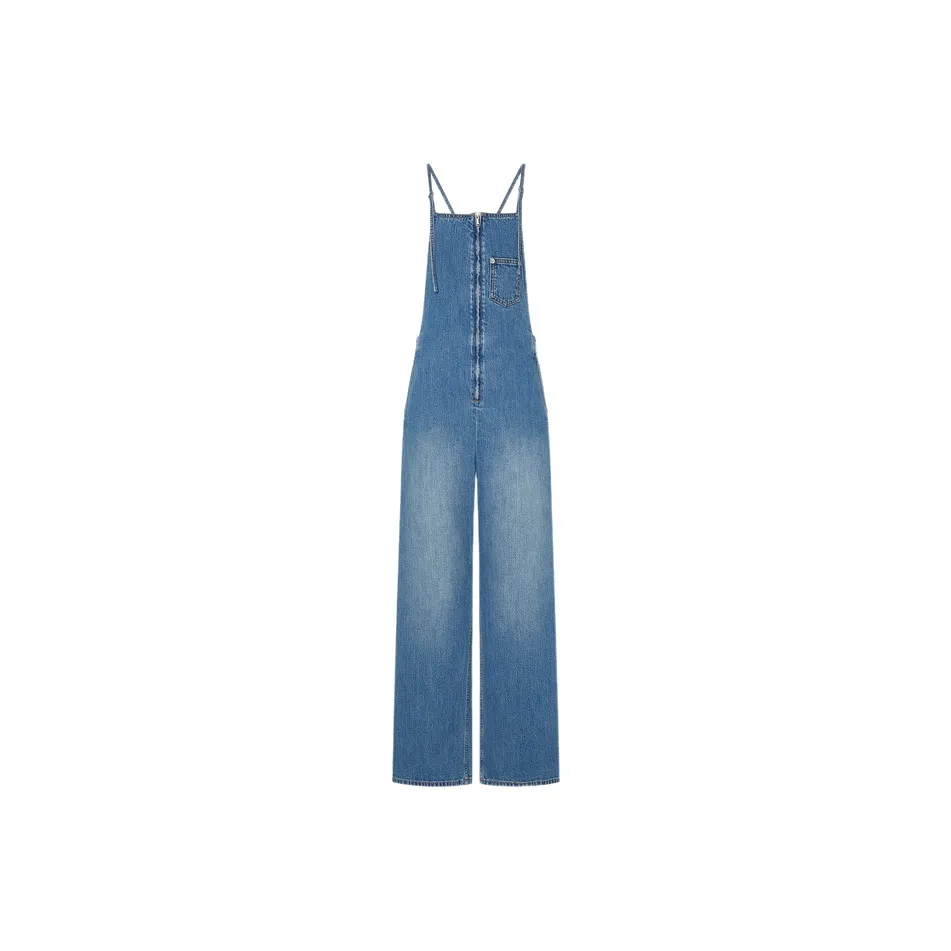 MOCO Overalls Women's Denim Blue
