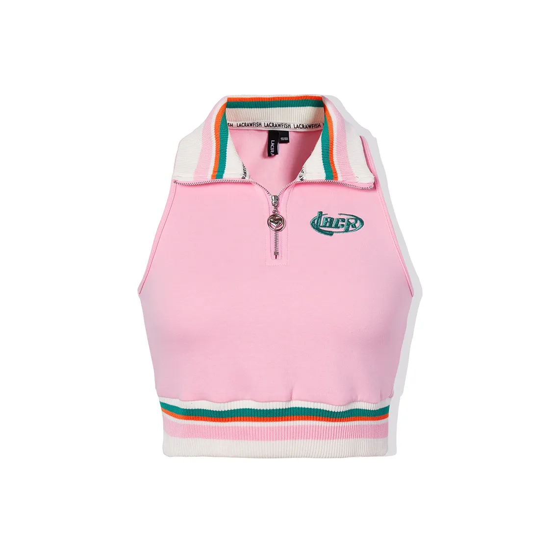 LA CRAWFISH Облегающий крой Топ с вырезом "халтер" и бретелями Женские