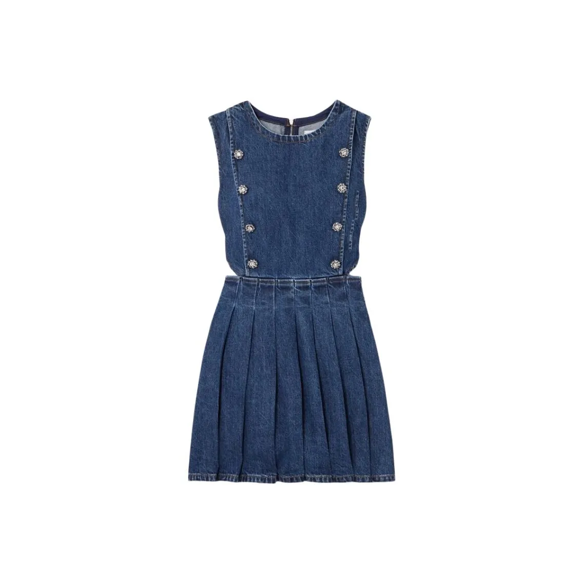 Self portrait Cut out Denim Minidress