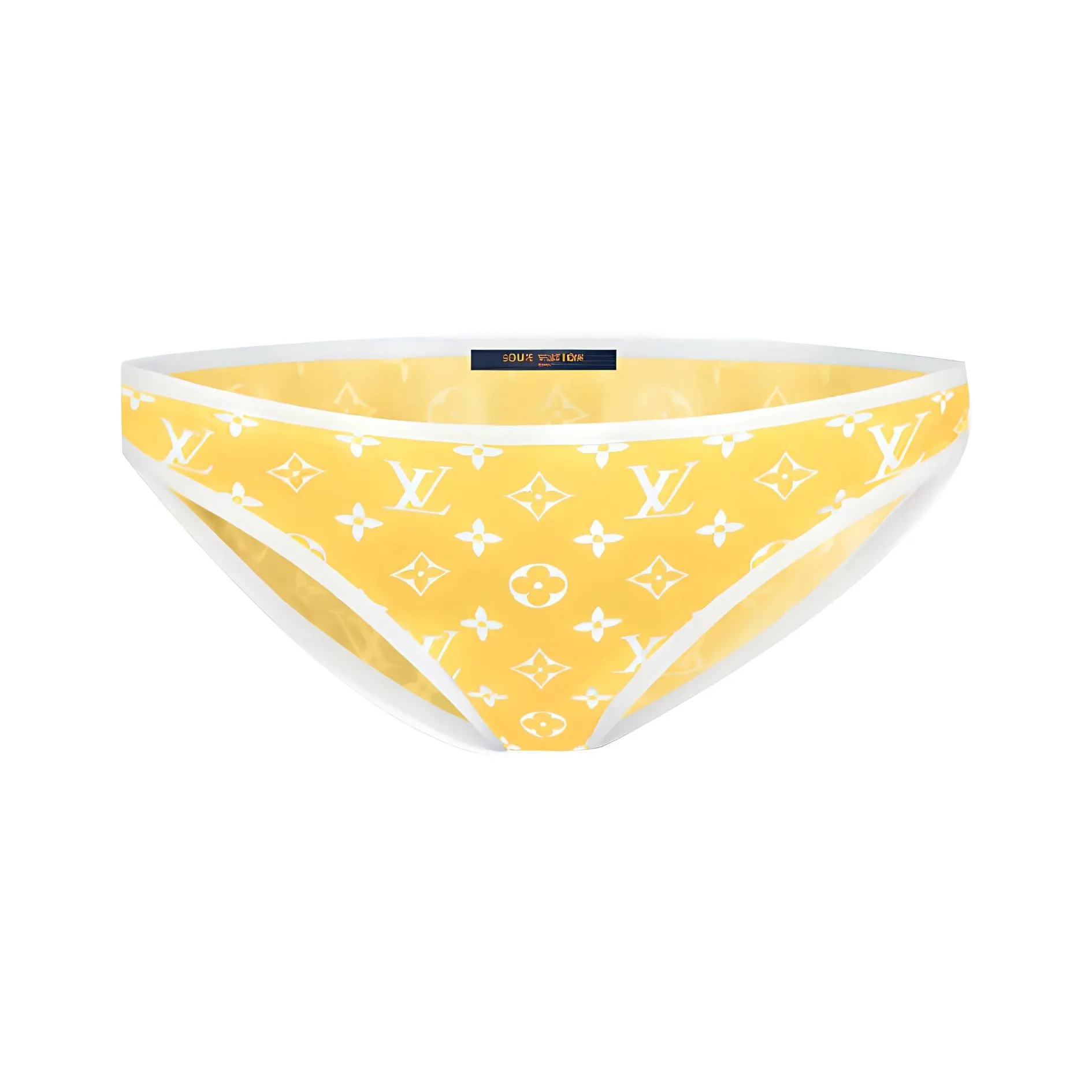 LOUIS VUITTON Swimming Shorts Women's Yellow