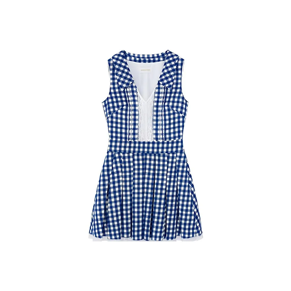 SHUSHUTONG Без рукавов Платье Женское Синее