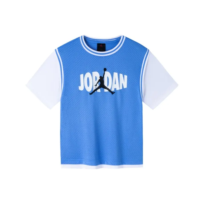 Джордан T Рубашка Каролина Синий Детский