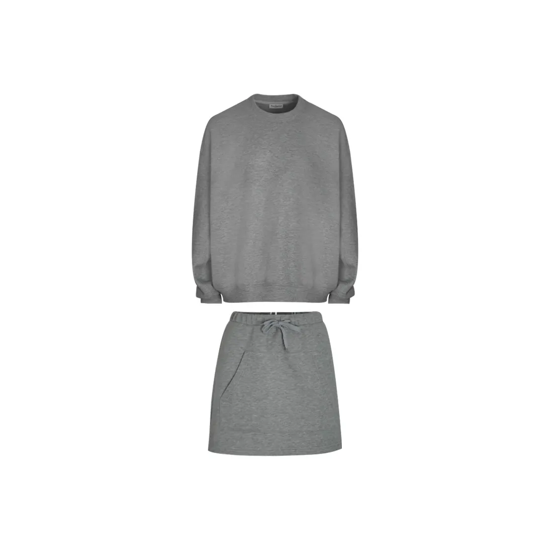 Комплект Little Pull с юбкой женский фотиния серый