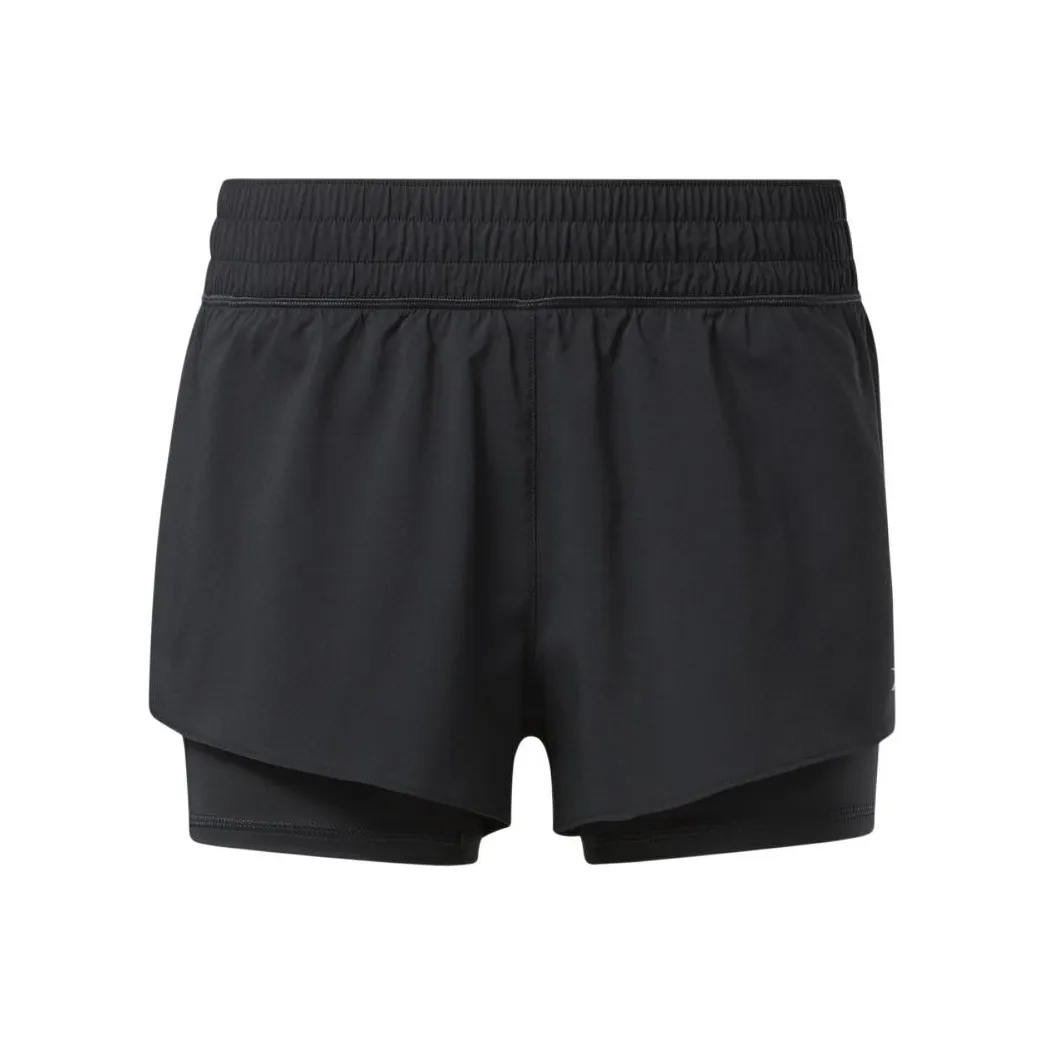 Reebok CYCLED Collection Running Two in One Shorts Sports Shorts Women's Black