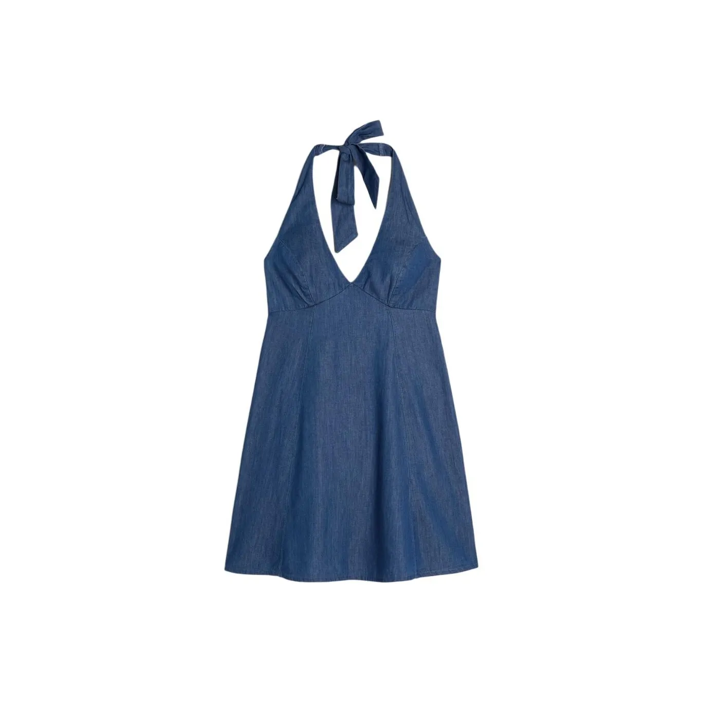 Hollister Без рукавов Платье Женское Синее