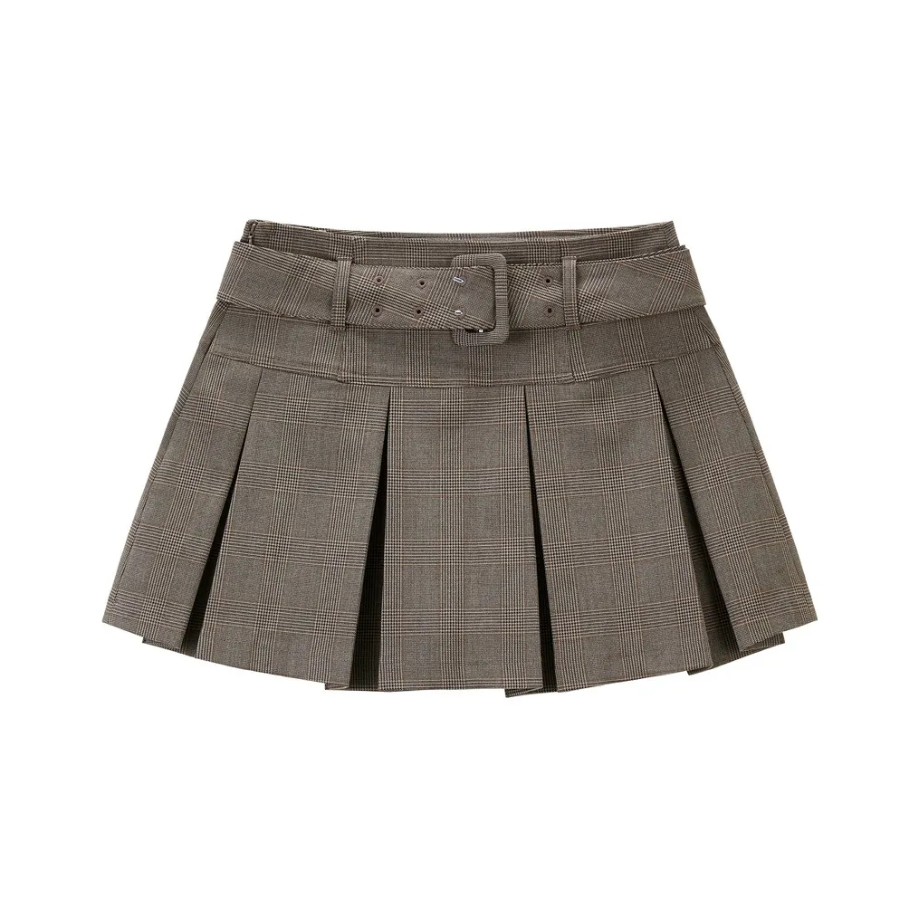 LEDIN Повседневные короткие юбки женские хаки