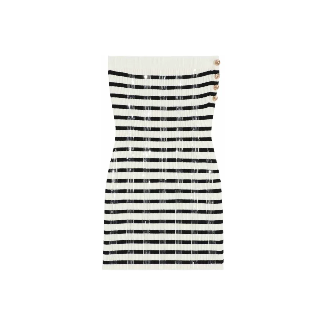 BEBE Без рукавов Платье Женское Черное Белое