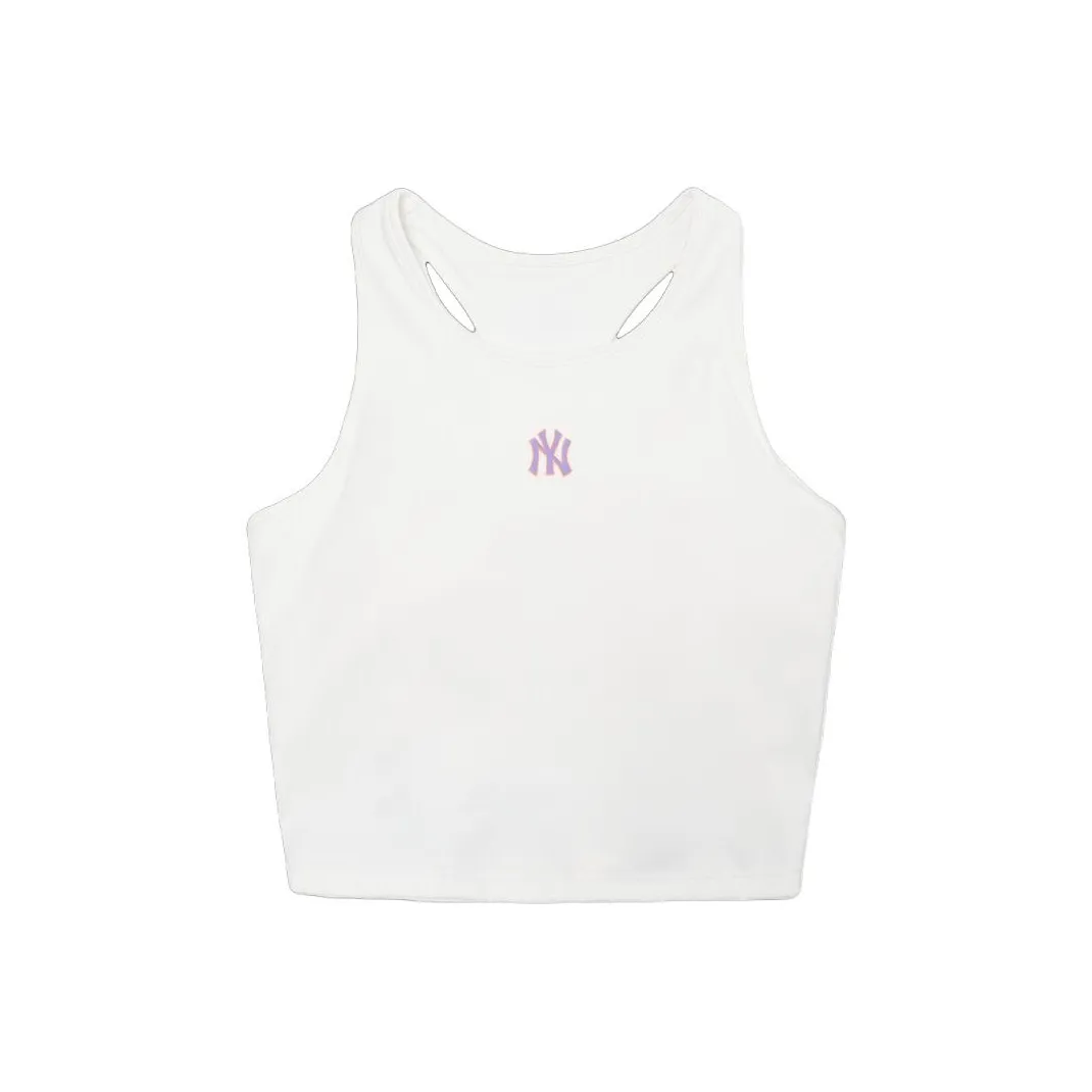 MLB New York Yankees Sleeveless Sports Shirts Women's White